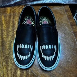Vans leather vampire sneakers